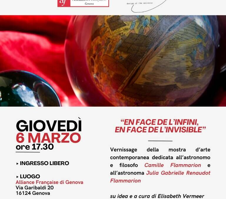 En face de l’infini, en face de l’invisible – Genova
